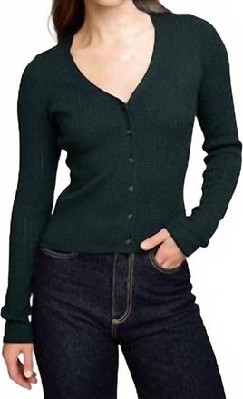 Gentle Fawn Mia Long Sleeve Sweater In Wintergreen