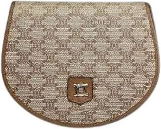 Celine Pre-owned Wallets, female, Beige, Size: ONE SIZE Pre-owned Leather Wallet