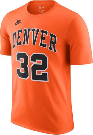 Nike Mens Denver Nuggets Hardwood Classics NBA T-Shirt in Orange | IU2385-821