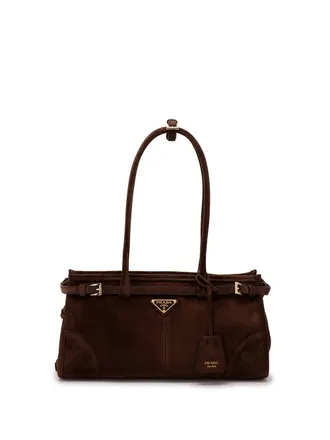 Prada Prada Bonnie Medium Suede Bag