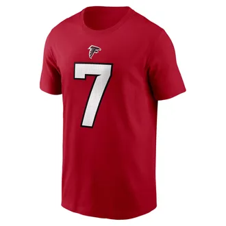 Nike Bijan Robinson Atlanta Falcons Nike Mens NFL T-Shirt in Red | N1996DL96F-ZRK