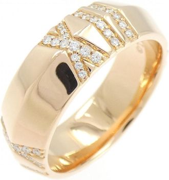 Tiffany & Co. Atlas Pink Gold Pink Gold (18K) Band Ring (Pre-Owned)