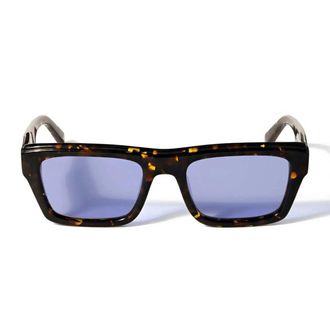 Off-white Sunglasses Ow1038 6045 Flint Brown/Blue Unisex