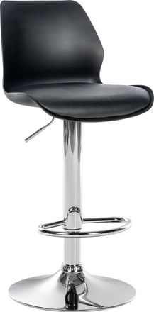 Clp Taburete De Bar Gilbert Negro Pl&aacute;stico