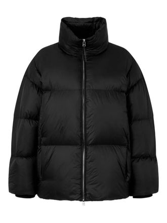 TOMBOY hooded down jacket - Black