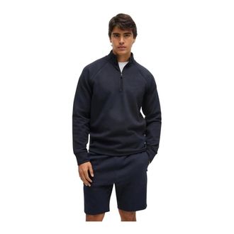 HUGO BOSS Heren, Sweatshirts & Hoodies, Blauw, Maat: M