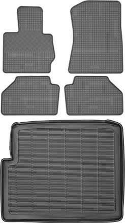 OEM Juego De Alfombrillas De Goma Para Coche Y Maletero Para Bmw X3 F25 Suv (2011-2017)
