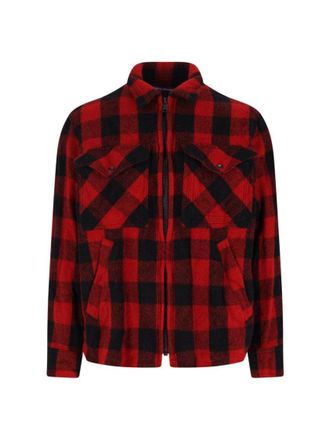 Junya Watanabe Filson Shirt Jacket - Red And Black