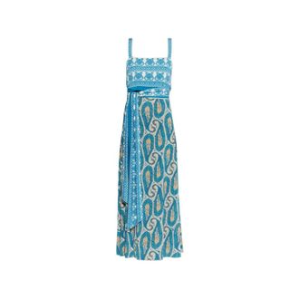 Etro Etro, Maxi Dresses, female, Multicolor, Size: M Vestido tirantes