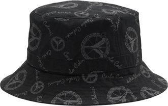 Carlo Colucci Hoed met brede rand - unisex - Hoeden - Zwart - S/M - Accessoires