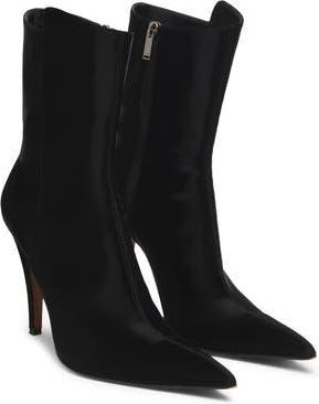 Alexander McQueen Birdee Pointed Toe Bootie in Black at Nordstrom Rack, Size 9.5Us / 39.5Eu