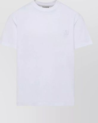 Wooyoungmi crew neck t-shirt short sleeves back print