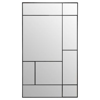 Atmosphera Atmosphera - Espejo Macha Metal - Negro - 97x167 Cm Cr&eacute;ateur DInt&eacute;rieur