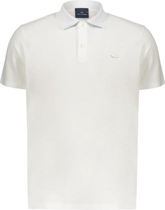 Paul & Shark Polo met korte mouwen - Heren - Polos - Wit - S - Katoen - Tops