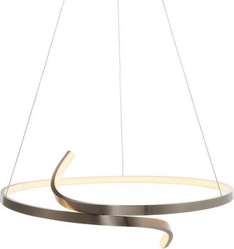 Endon Lighting Rafe - led Ceiling Pendant Satin Nickel Plate & White Silicone - Endon