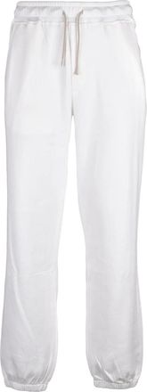Eleventy Relaxed Fit Cotton Trousers with Elastic Waistband