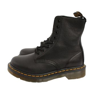 Dr. Martens Lace-up Boots, female, Black, Size: 8 US 1460 Pascal