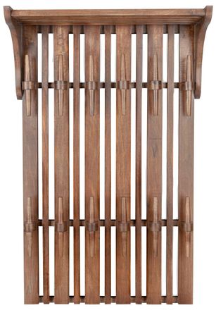 Dutchbone Handgefertigte Design Wandgarderobe Jakub 110 x 66 cm