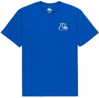 Quiksilver Evo Original BS S/S T-Shirt f&uuml;r Herren | blau