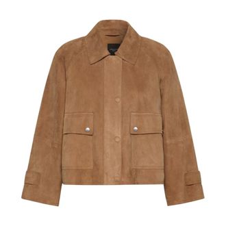 Max Mara Chaqueta WKD Abito - Jackets - Mujer - Marr&oacute;n - M