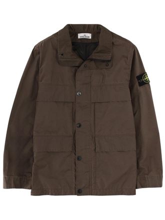 Stone Island Structured Utility Polyester-Blend Jacket