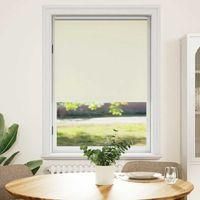 OEM Estor Enrollable Opaco De 84,4 X 175 Cm, Ancho De La Tela 80 Cm, Color Blanco Roto - Crezuo