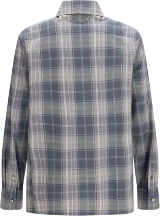 Golden Goose Mens Multicolor Cotton Pattern Shirt