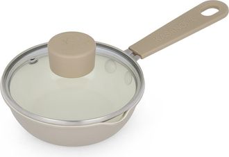 KASANOVA Wok 12 cm Mini Fantasy con coperchio beige