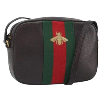 Gucci Borsa a tracolla in pelle Pre-owned - - Pre-owned - Donna - Marrone - ONE SIZE