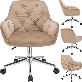 OEM Poltrona Larga Beige Con Piedini Argentati