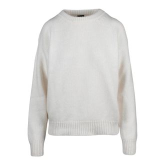 Add Truien & Vesten, Dames, Wit, XS, Katoen, Maglione Girocollo