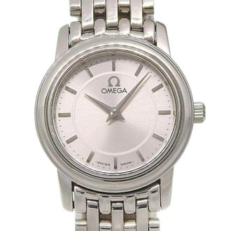 Omega Pre-owned De Ville Prestige Roestvrij staal - Dames - Vintage Horloges - Grijs - ONE Size - Vintage