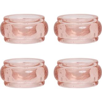 Juliska Provence Set of 4 Napkin Rings in Blush at Nordstrom