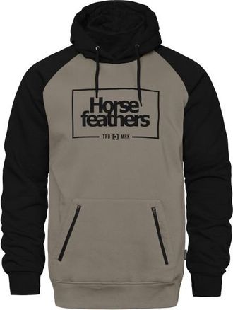 Horsefeathers Sherman Sweatshirt Hoodie für Herren | grau/schwarz