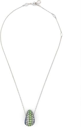 Swarovski Sublima pendant necklace - women - Ruthenium Plated Metal/Swarovski Crystal - One Size - Silver