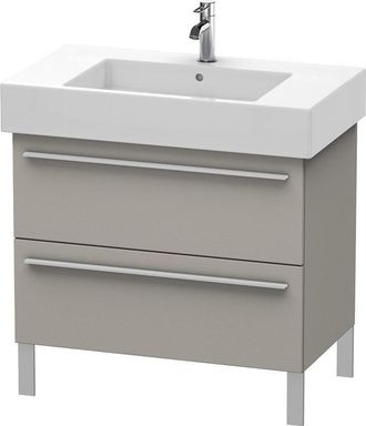 Duravit Duravit X-large Mueble De Pared 6543, 2 Extra&iacute;bles, 800mm Para Vero 032985 (sin Lijar), Color (frente/cuerpo): Tierra - Xl654301414