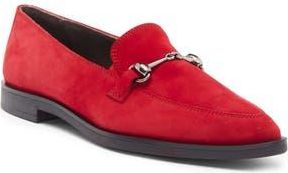 Paul Green Wexler Pointed Toe Bit Loafer in Chili Suede at Nordstrom Rack, Size 10.5Us / 8Uk