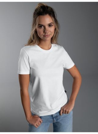 Trigema T-Shirt TRIGEMA TRIGEMA Slim Fit T-Shirt aus DELUXE Baumwolle, Damen, Gr. XXL, weiss (wei&szlig;), Single Jersey, 100% Baumwolle, Basic, normal, Rundhals, S