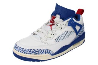 Nike Air Jordan Spizike Low Mens Basketball Trainers - White - Size UK 10.5
