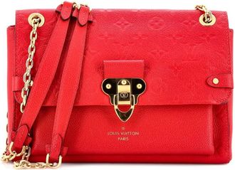 Louis Vuitton Vavin Handbag Monogram Empreinte leren PM crossbodytas - Rood