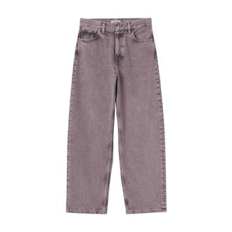 Carhartt Work in Progress Straight Trousers, female, Pink, S, Smithtown Denim Trousers