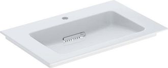 Keramag Geberit One Muebles Lavabo Salida Horizontal, 75x13x47,5cm