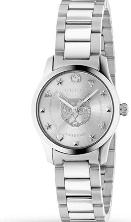 Gucci G-Timeless Armbanduhr - Dames - Horloges - Grijs - ONE Size - Accessoires