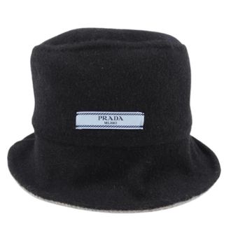 Prada Pre-owned Cashmere Hoed - Dames - Pre-owned - Zwart - Maat: ONE Size Kasjmier