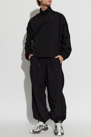 Willy Chavarria Casa De Chavarria Tape Jacket, Mens, Black