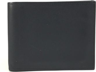 Hermès Navy Swift Leather Wallet (Bi-Fold) (Pre-Owned)