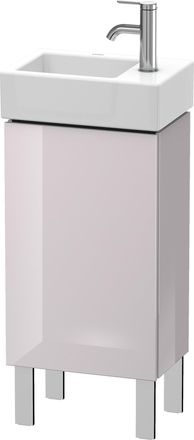 Duravit Duravit L-cube Mueble De Mesada 36,4 X 24,1 Cm, 1 Puerta, 1 Balda De Cristal, Para Vero Air 072438 Lc6793l, Color: Laca Blanca Lila Alto Brillo - Lc67