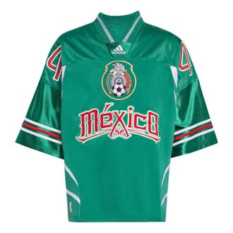 adidas Bringbacks Remixed Mexico Jersey Asia Sizing Bold Green KD5986