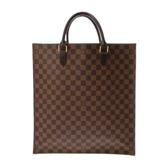 Louis Vuitton Pre-owned Tote Bags, female, Brown, Size: ONE SIZE Pre-owned Damier Tote Bag
