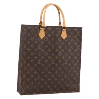 Louis Vuitton Pre-owned Tote Bags, female, Brown, Size: ONE SIZE Pre-owned Sac Plat Tote